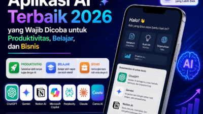 Aplikasi AI Terbaik 2026 yang Wajib Dicoba untuk Produktivitas, Belajar, dan Bisnis