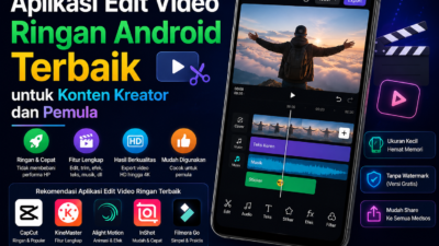 Aplikasi Edit Video Ringan Android Terbaik untuk Konten Kreator dan Pemula