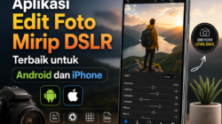 Aplikasi Edit Foto Mirip DSLR Terbaik untuk Android dan iPhone