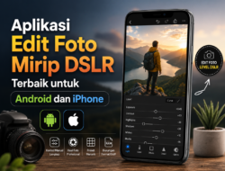 Aplikasi Edit Foto Mirip DSLR Terbaik untuk Android dan iPhone