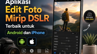 Aplikasi Edit Foto Mirip DSLR Terbaik untuk Android dan iPhone