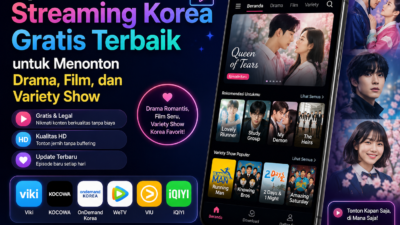 aplikasi streaming Korea