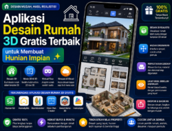 Aplikasi Desain Rumah 3D Gratis Terbaik untuk Membuat Hunian Impian