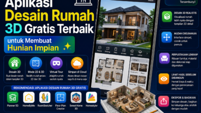 Aplikasi Desain Rumah 3D Gratis Terbaik untuk Membuat Hunian Impian