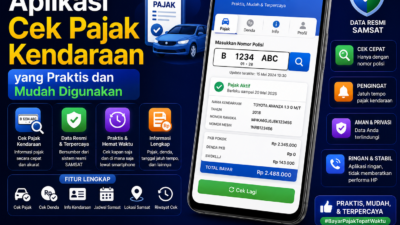 Aplikasi Cek Pajak Kendaraan yang Praktis dan Mudah Digunakan