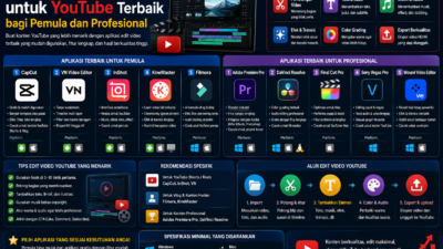 Aplikasi Edit Video untuk YouTube Terbaik bagi Pemula dan Profesional