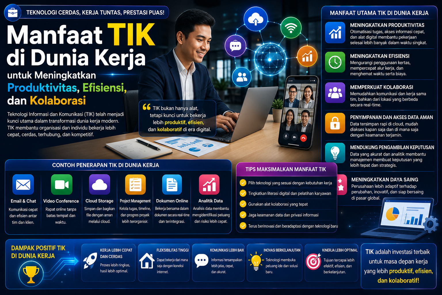 manfaat TIK di dunia kerja
