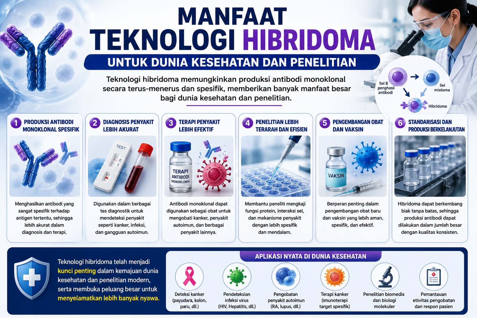 manfaat teknologi hibridoma